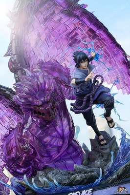 X1ART Studio - Sasuke Uchiha  Rinnegan - Susanoo  - Naruto Resin Figure Statue