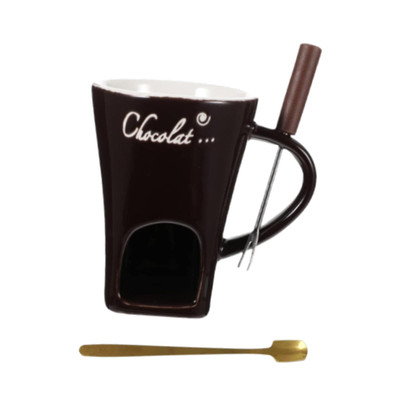 Fonduetopf Set Schokolade Schmelztiegel Schokolade Schmelztiegel Schmelztasse Fonduebecher für