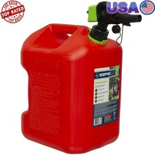 5 Gallon Gas Can SmartControl Enhance Fuel Gasoline Container LG FSCG572 Red New
