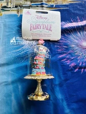 2025 Disney Parks Ornament Sugarplum Fairytale Sleeping Beauty Blue Pink Cake