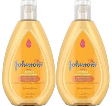 Johnson's Baby Shampoo, Travel Size, 1.7 Ounce NEW Pack of 2 