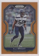 2020 Panini Prizm Orange Prizm 148/249 KJ Wright #297 bn5