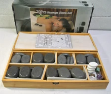 Master Massage 70-piece Deluxe Hot Stone Massage Stone Set (H70TC)