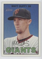2016 Topps Heritage Gum Damage Back Matt Duffy #220 0b0