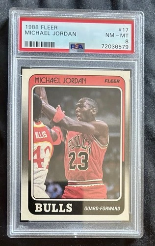 1988-89 Fleer - Michael Jordan #17