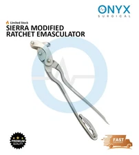 Serra Emasculator Vet Castration Tool With Ratchet Steel Clamp Modified