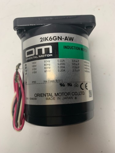 Oriental Motor 2iK6GN Induction Motor NEW - Picture 2 of 2