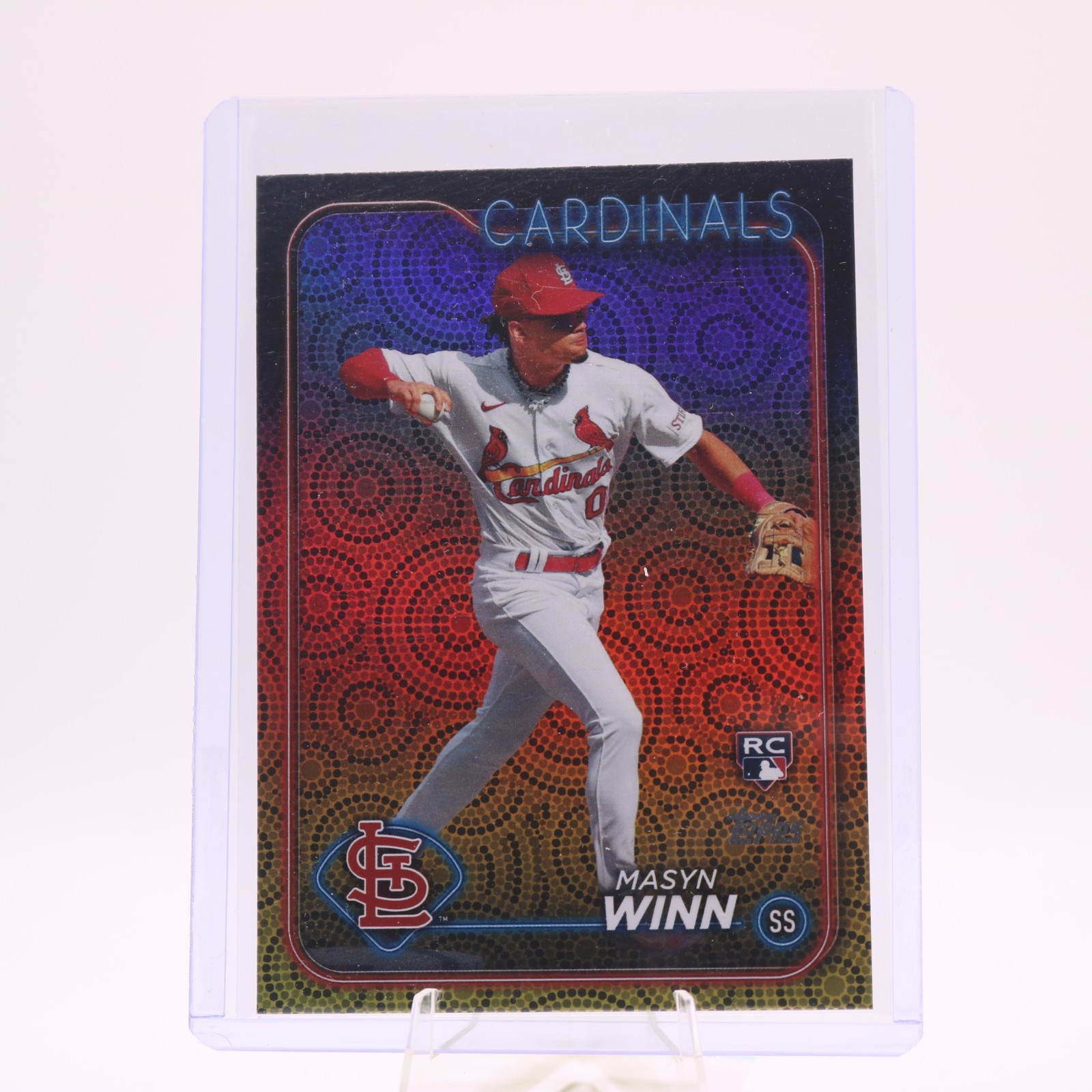 2024 Topps Series 2 - Masyn Winn #480 Holiday (RC) Rookie - Cardinals