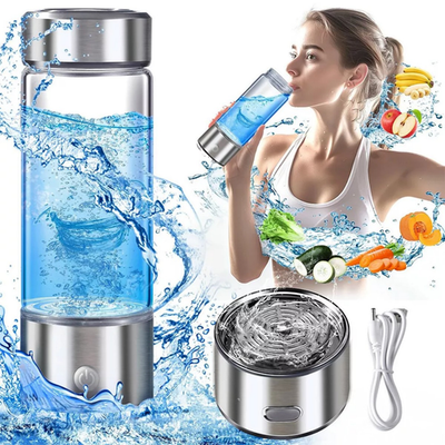 #ad Portable Hydrogen Water Bottle Hydrogen Aqua Daily Equivalently Anti Oxidant USA $20.79