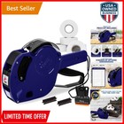 Price Gun Kit Manual Labeler with 5000 Labels Ink Rollers and Accessories