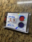 MAGIC JOHNSON DR. J JULIUS ERVING 2021 Leaf Pearl Encased Dual Patch Auto #01/10