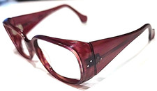Morgenthal Frederics Elektra Purple Rectangle Sunglasses Frame Only 52-19 France
