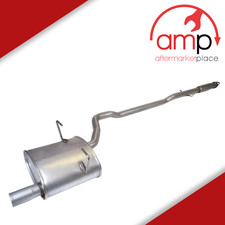 BMW MINI COOPER REAR EXHAUST AND POLISHED TIP  AND HANGING BRACKETS 2001 TO 2009