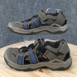 Teva Omnium Mens 12 Brown ShocPad Closed Toe Hiking‎ Water Sandals S/N 1001116 Teva Omnium Men main image 4