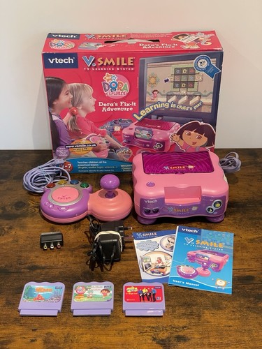 Juego Educativo Vtech Dora The Explorer V.Smile - Caja Controlador Wiggles Nemo
