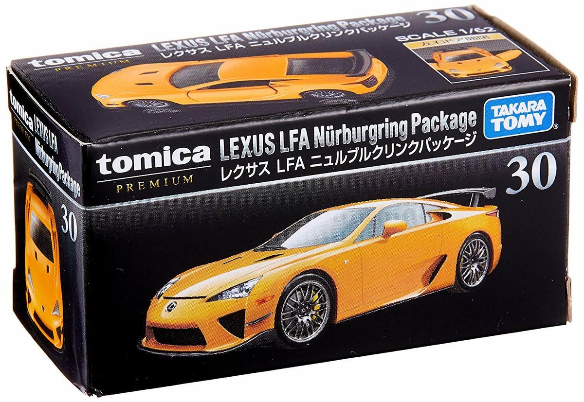LFAミニカー インゴット Takara Tomy / Tomica Premium No.30 Lexus LFA Nürburgring