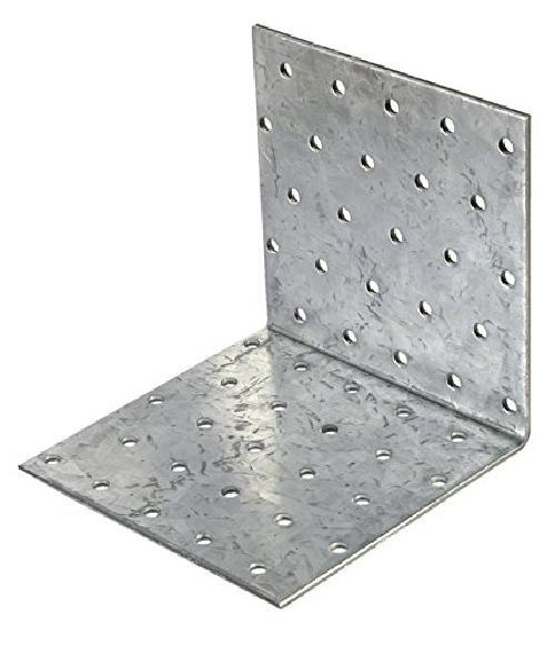 Connex HVG2770 - Giunto a gomito 80 x 80 x 80 x 2,5 mm, zincato, 25 pz.