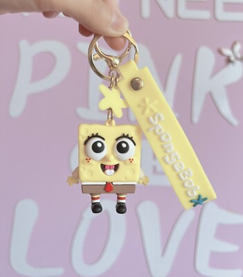 SpongeBob Schwammhose #2 Schlüsselanhänger Schlüsselring Anhänger Tasche Charm