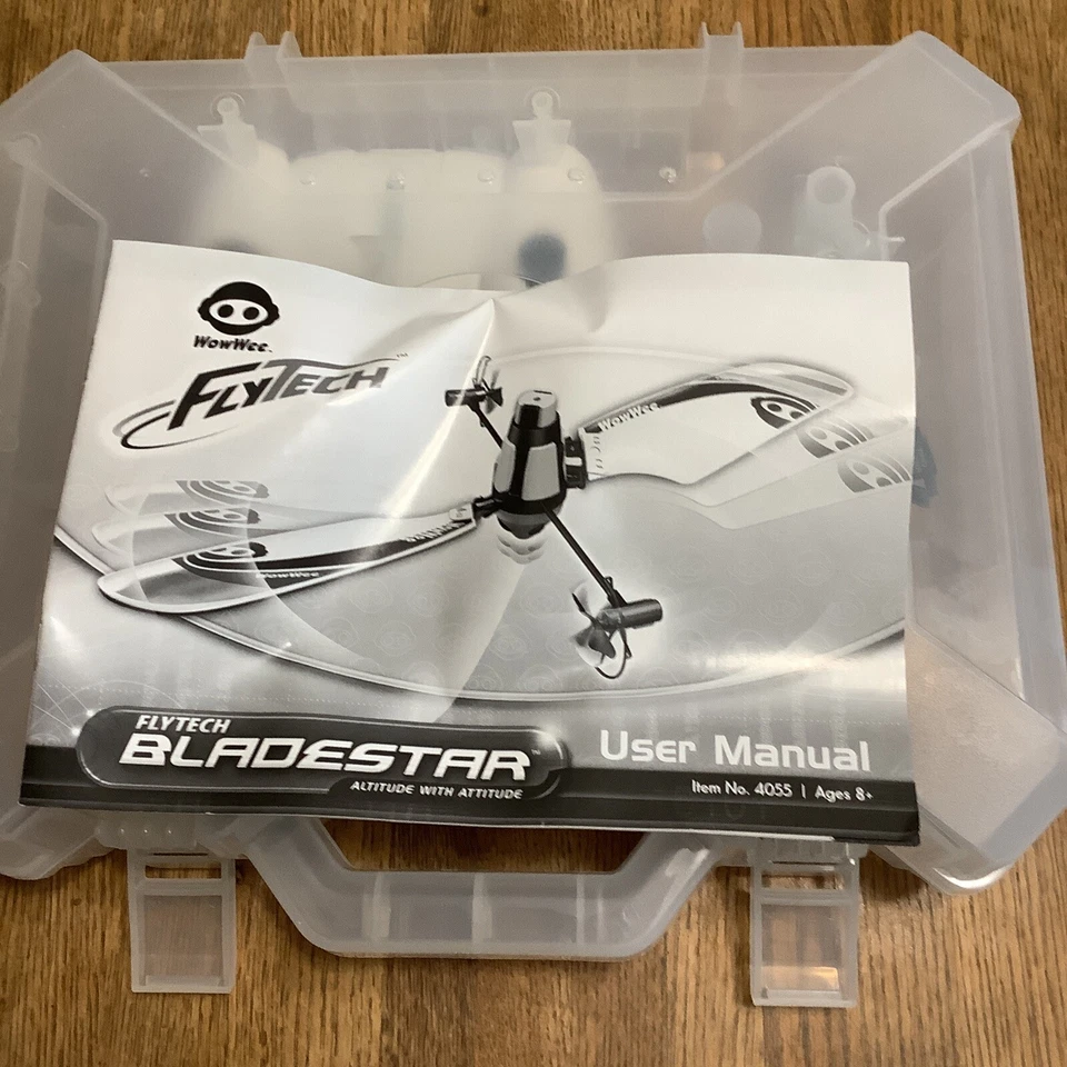 Wowee Flytech Bladestar Helicopter Drone Style With Original Case Never Used Toy - Image 2 of 3