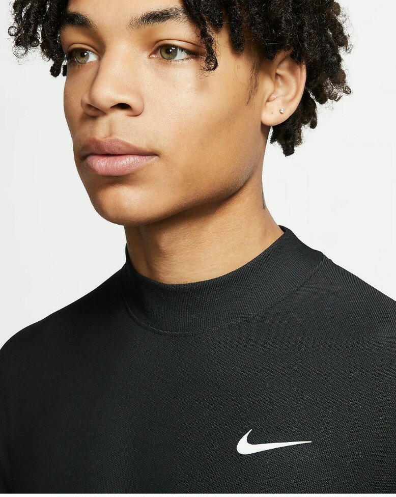 nike dri fit tiger woods mock neck