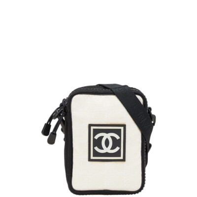 CHANEL Sports line Mini Pochette COCO Mark Diagonal shoulder bag
