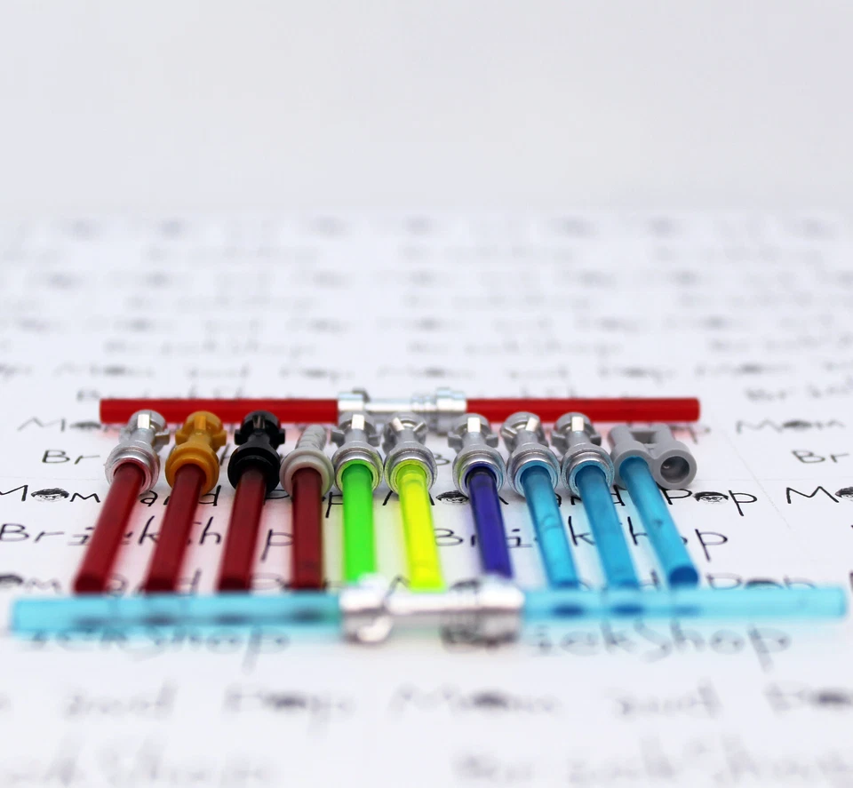 LEGO Lightsaber Star Wars Super Set Yoda Luke Windu Vader Maul Jedi Sith Lote Foto 3 de 4