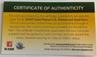 Brett Favre U.S Statehood 6 Quarter 24KT NFL Set Case w/2 Extra Rare Pres Coins  — photo 5