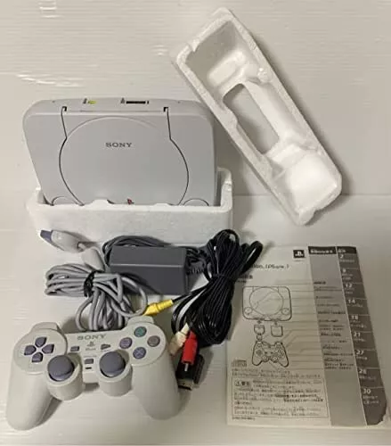 Sony PlayStation 1 PSone SCPH-100 Game Console Full Box Japanese