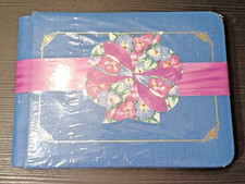 Creative Memories 5x7 Sentiments Album Wedgewood Blue Pages  Protectors SEALED