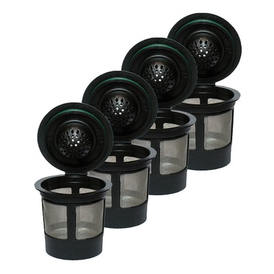 4pcs Reusable Coffee Filters Pod for 