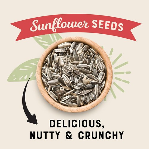 Sunburst Sunflower Seeds With Shell Dry Roasted & Lightly Salted - Non GMO, 1kg - Picture 7 of 8