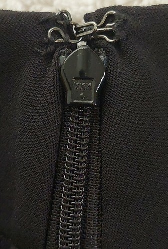 EXPRESS WOMEN'S SZ 0 BLACK A-LINE MINI SKIRT LINED - Picture 9 of 12