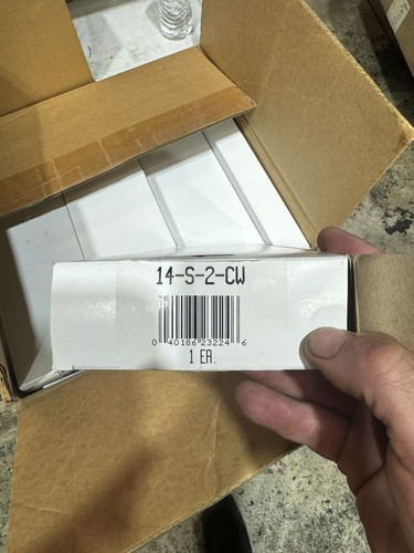 Don-Jo MFG 14-S-2-CW Wrap Around Plate, 2-3/4" Back Set - 1-3/4" Door, Stainless - Picture 2 of 2