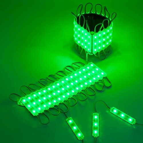 40ft Brightest STOREFRONT LED LIGHT Green 5730 + UL Listed 12v AC adapter - Picture 6 of 12