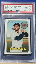 Yonder Alonso - 2018 Topps Heritage High Number Mini  PSA 10  #29/100