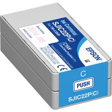 Epson C33S020602 Original Epson Tintenpatrone cyan (C33S020602,SJI-C-22-P-(C))