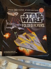 Star Wars Folded Flyers Make 30 paper starfighters
