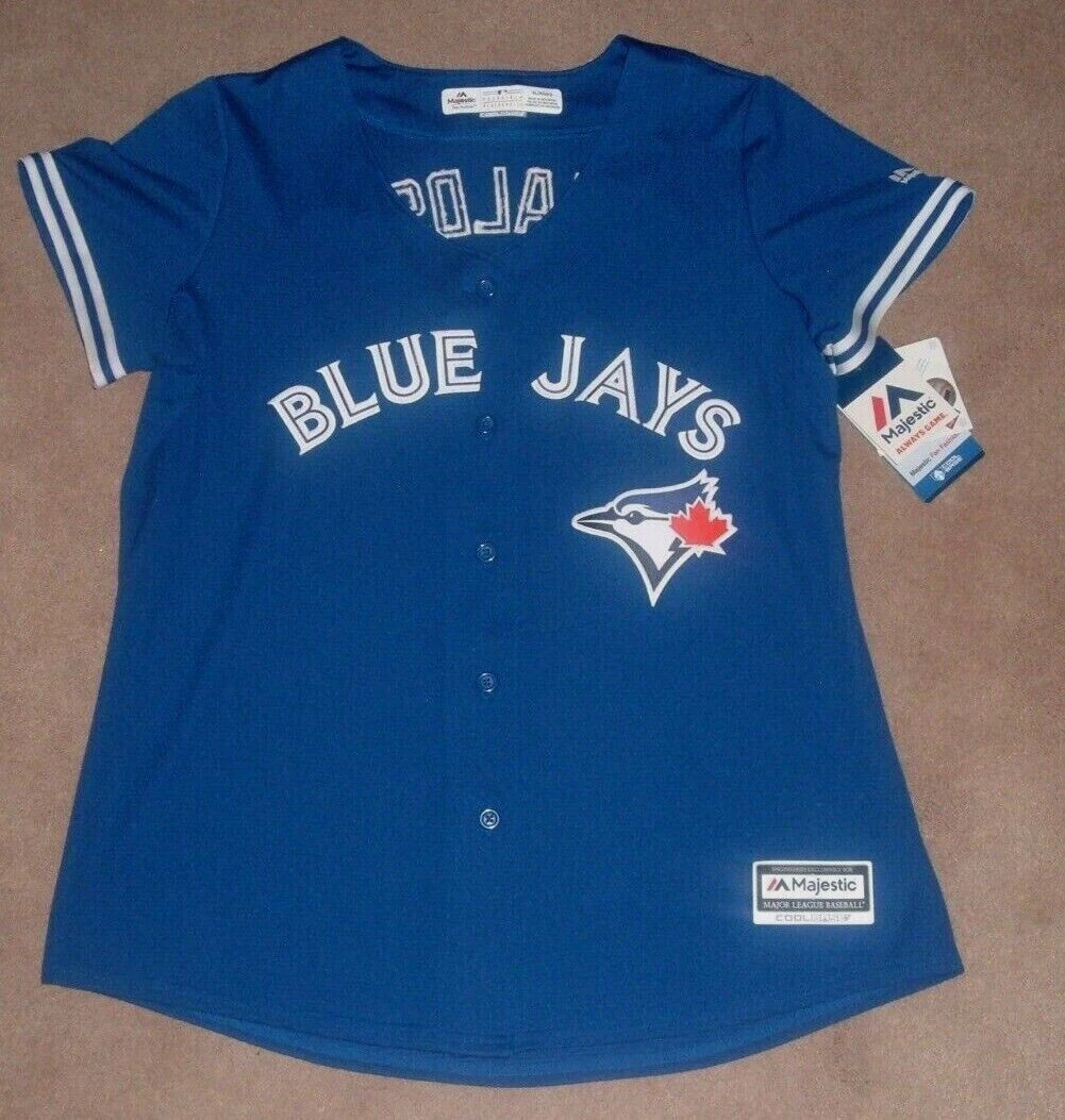 Youth Toronto Blue Jays Josh Donaldson Majestic White Home Cool