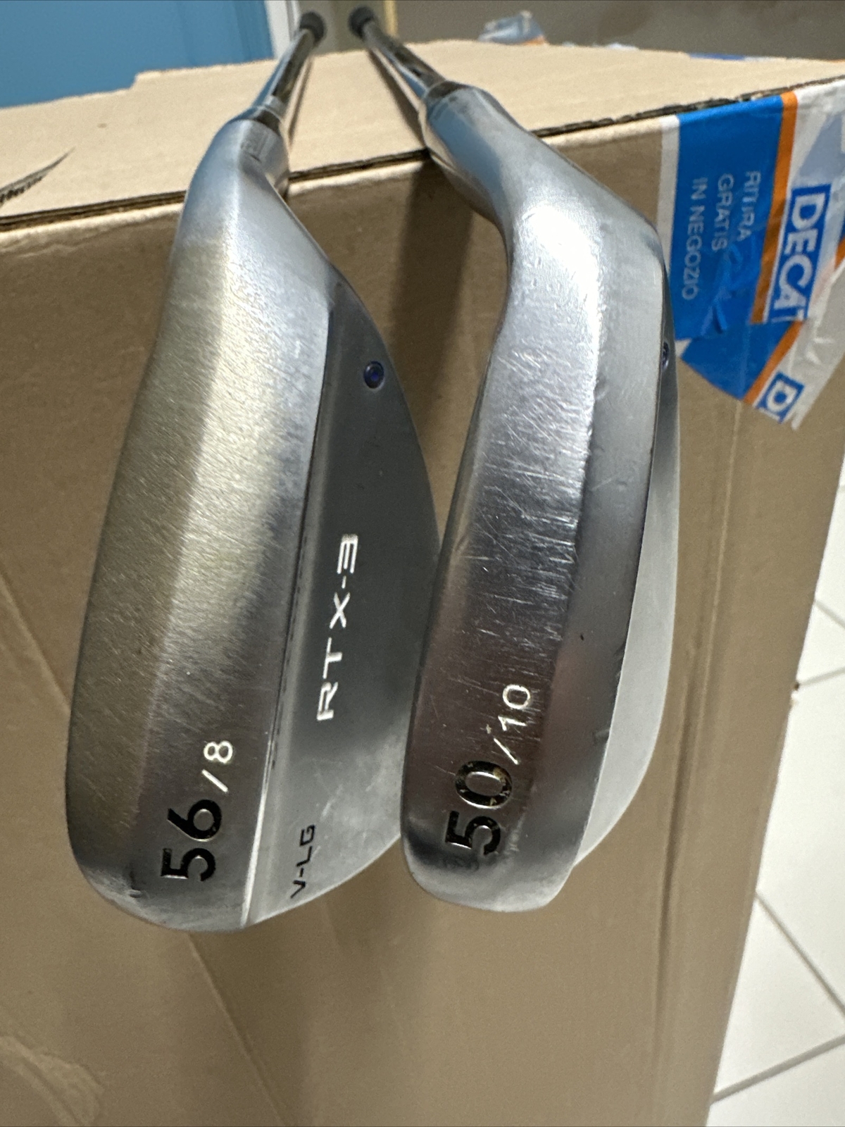 2 cuñas Cleveland RTX3 Wedge 56 y 50