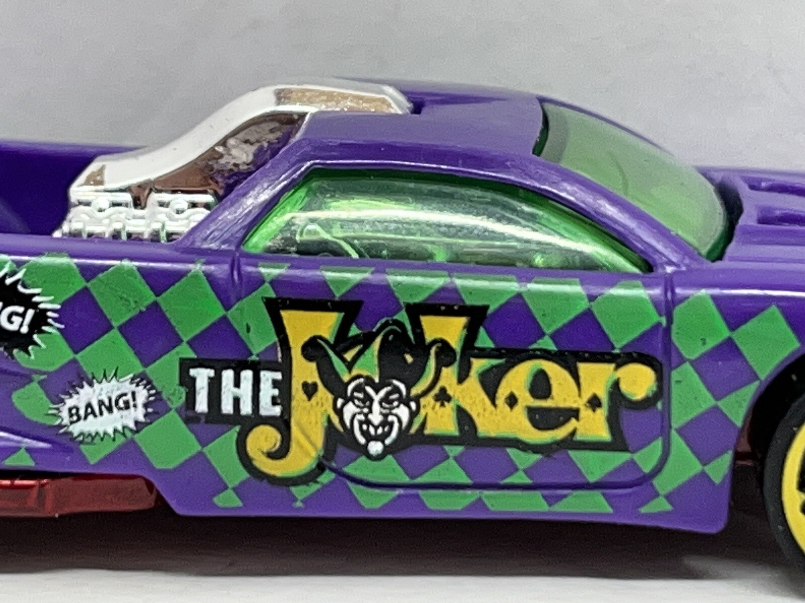 Hot Wheels Joker “Bedlam” 2003 Die Cast 1/64 Scale ( Good Condition