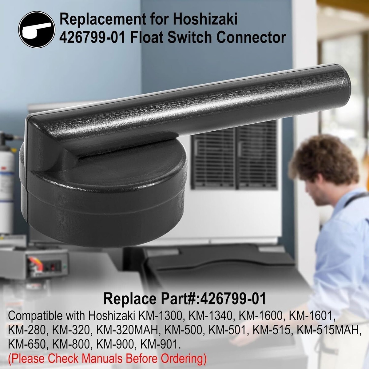 426799-01 Float Switch Connector Fit Hoshizaki Ice Maker Machine