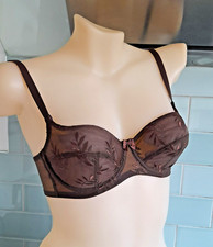 Panache Chocolate Brown Tango II U/W Balconette Bra 30D