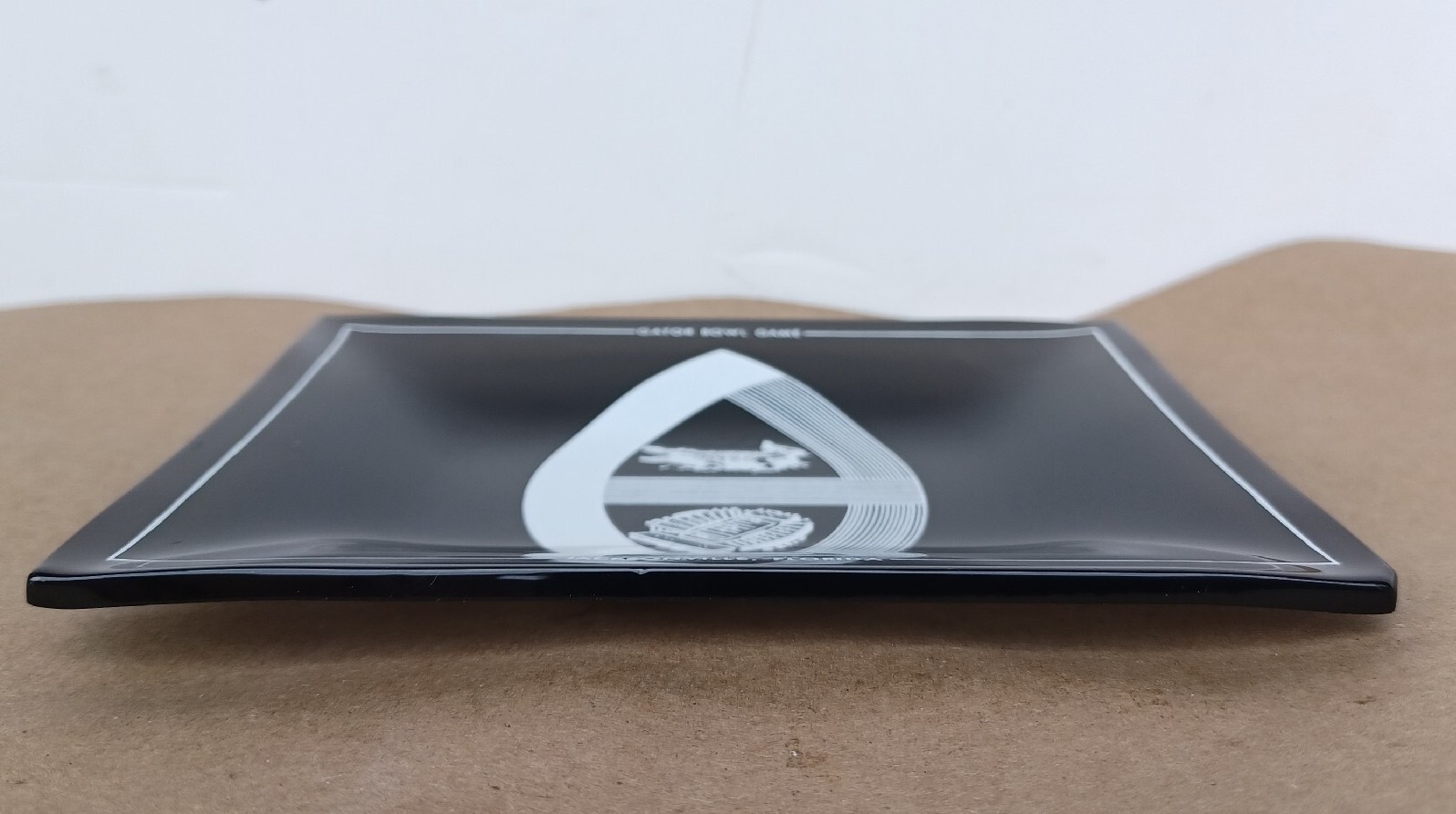 Rare Vintage Gator Bowl Game Jacksonville Florida Glass Ashtray eBay