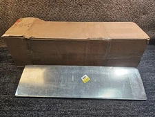 (QTY 17) Master Flow 3 ft L, 10 in W, 3-1/4 in H Half Section Stack Duct, Steel