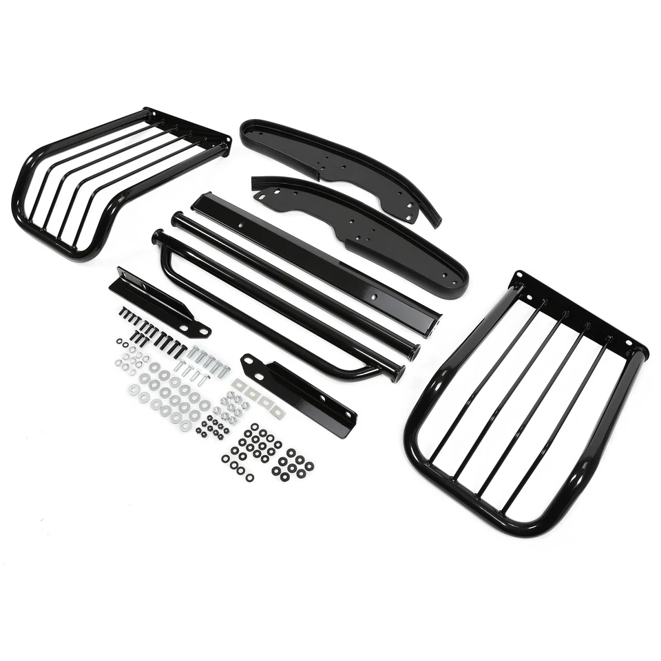 Steel Grille Grill Brush Bumper Guard For 1988-2000 Chevy GMC Silverado Sierra Foto 4 de 4
