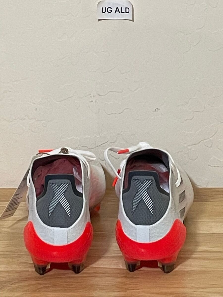 Adidas X Speedflow.1 FG White/Grey/Orange Soccer Cleats Sz Adidas X Speedflow.1 FG White/Grey/Orange Soccer Cleats Sz