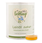 Leinöl-Holzschutz natur 100% 6x1L , natürlicher Holzschutz, Holzlasur, Holzfarbe