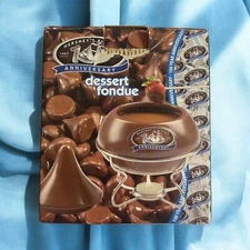 Hershey's Kisses Ceramic Fondue Set for 4 Brand New