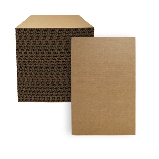 100 11"x17" Corrugated Cardboard Kraft Pads/Inserts/Sheets 32 ECT
