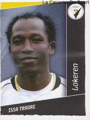228 ISSA TRAORE BURKINA FASO SPORTING LOKEREN STICKER FOOTBALL 2007 PANINI